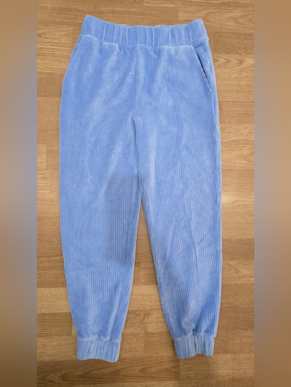A New day Light Blue With Pockets Womens Casual Jogger